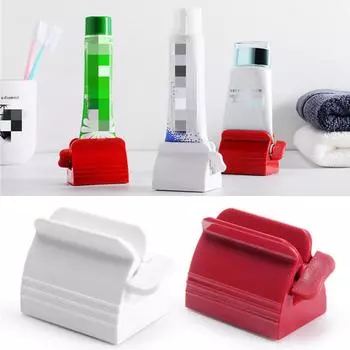 Многофункциональный экструдер для зубной пасты и мази для разноцветных высококачественных принадлежностей для ванной комнаты зелёный