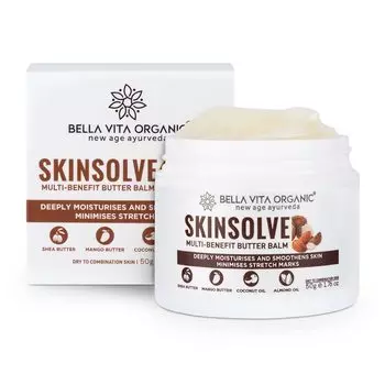 Многофункциональный бальзам с маслами (50 г), Skinsolve Multi-Benefit Butter Balm, Bella Vita