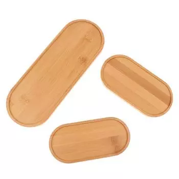 Многофункциональный бамбуковый поднос, деревянная тарелка, цветочный горшок, подставка под чашку, подставка под тарелку для кухни, декоративная тарелка, креативная подставка под кофейную чашку A2