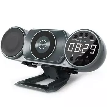 Многофункциональный Bluetooth-динамик циан