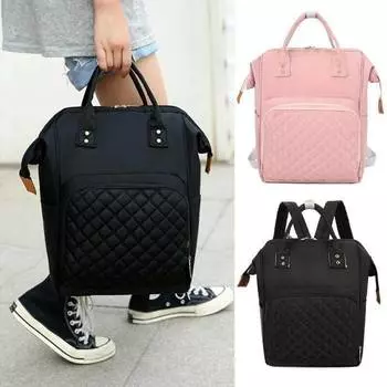 Многофункциональный большой рюкзак для подгузников для мамы, дорожная большая сумка для мамы розовый