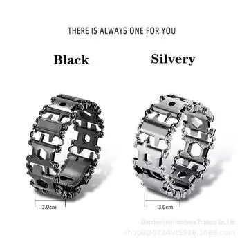 Многофункциональный браслет для походных инструментов 29 в 1: Замена регулируемого и съемного ремешка для часов