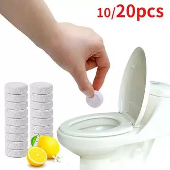 Многофункциональный чистящий шипучий спрей, очиститель, быстрое удаление накипи, дезактивация, чистящая таблетка, бытовой инструмент для чистки пола в ванной комнате 10pcs