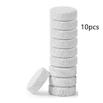 Многофункциональный чистящий шипучий спрей, очиститель, быстрое удаление накипи, дезактивация, чистящая таблетка, бытовой инструмент для чистки пола в ванной комнате 10pcs