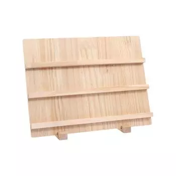 Многофункциональный деревянный держатель для серег, домашняя подставка для ювелирных изделий, деревянная текстура, подходит для коллекционеров ювелирных изделий, подарок C