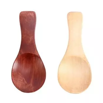 Многофункциональный деревянный инструмент для приготовления кофе и сахара Ложки для приправ Ложка для специй Кофейная ложка A 5PCS