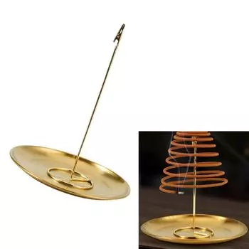 Многофункциональный держатель для благовоний и зажим в виде крокодила с поддоном для сбора пепла для медитаций, декор для домашнего и офисного стола белый