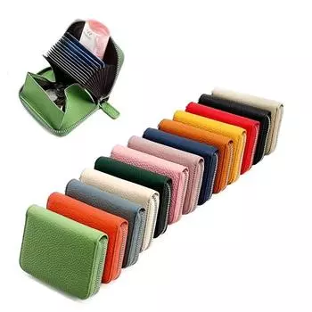 Многофункциональный держатель для карт, кошелек, сумка для женщин и мужчин, кошелек для монет, новый простой японский кошелек из натуральной кожи большой емкости