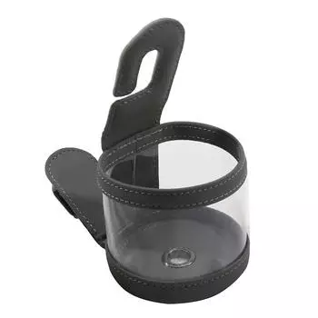 Многофункциональный держатель для мобильного телефона на переднем подголовнике, подставка для хранения, портативный держатель для стакана с водой, автомобильные аксессуары чёрный