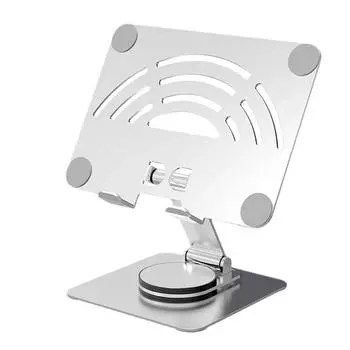 Многофункциональный держатель для мобильного телефона из алюминиевого сплава, складная подставка для планшета, настольный планшет M5I4 silver-one size