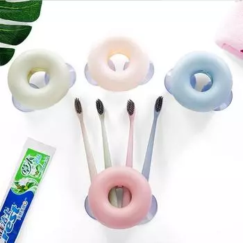 Многофункциональный держатель для зубных щеток, ящик для хранения, аксессуары для макияжа для ванной комнаты, наборы продуктов Sucti розовый