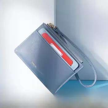 «Многофункциональный держатель карт и клатч Chaobang»: Съемный, вместительный кошелек для монет двойного назначения. чёрный