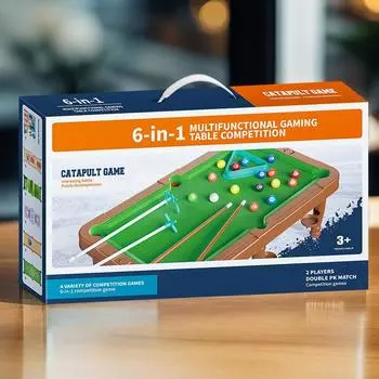 Многофункциональный детский мини-бильярдный стол для детей Игрушечный детский бильярдный стол для детей 6-12 лет C2#