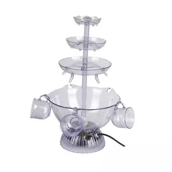 Многофункциональный для вечеринки Layer Party 3 BBQ Plug EU Buffet Настольный декоративный фонтан