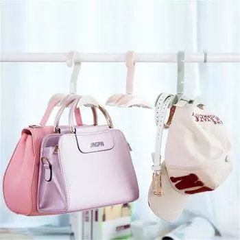 Многофункциональный дорожный крючок Sagit, вращающиеся крючки для галстуков, шарфов, ремней, сумок, крючки A синий