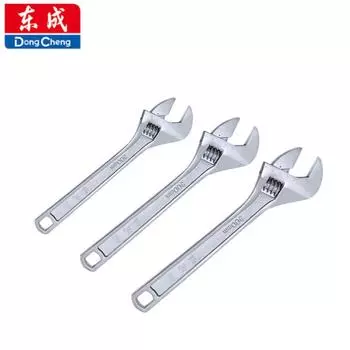 Многофункциональный гаечный ключ Dongcheng Hand Tools, подвижный гаечный ключ с большим отверстием, подвижный гаечный ключ 8/10/12/15 дюймов 8”/200mm