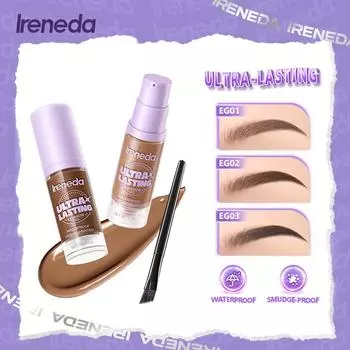 Многофункциональный гель для бровей Ireneda, водостойкий крем для бровей с высоким пигментом, стойкие усилители для бровей, косметика для макияжа с кисточкой