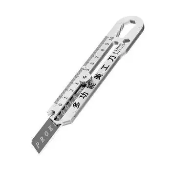 Многофункциональный художественный нож, универсальный инструмент, самозатягивающийся нож для весов, экономящий труд и инструмент One Size