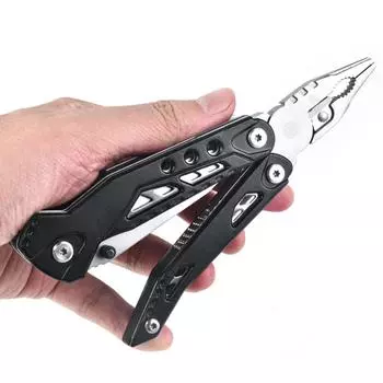 Многофункциональный инструмент 9 в 1 из нержавеющей стали EDC плоскогубцы Kinfe кусачки портативные инструменты для выживания на открытом воздухе многоцелевые складные клещи