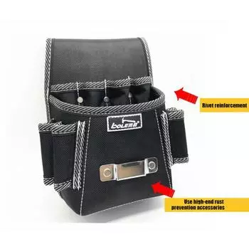 Многофункциональный инструмент электрик поясная сумка для инструментов поясной чехол для инструментов наборы утилит держатель с карманами ткань Оксфорд style 1