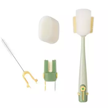 Многофункциональный инструмент для чистки чашек для легкой мойки и сушки, для использования на кухне, щетка для чистки бутылок и чашек, эффективная B