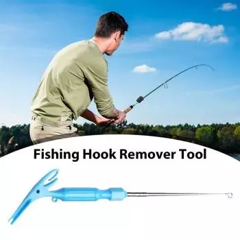 Многофункциональный инструмент для извлечения рыболовных крючков, инструмент для быстрого завязывания узлов, съемник рыболовных крючков, безопасный экстрактор, отсоединяющий инструмент для извлечения, спусковое устройство для рыбалки чёрный