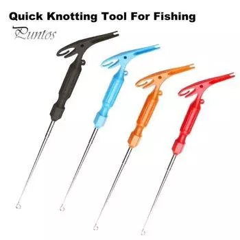Многофункциональный инструмент для извлечения рыболовных крючков, инструмент для быстрого завязывания узлов, съемник рыболовных крючков, безопасный экстрактор, отсоединяющий инструмент для извлечения, спусковое устройство для рыбалки чёрный