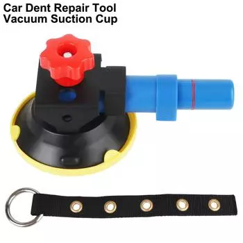 Многофункциональный инструмент для ремонта вмятин с вакуумным уплотнением и тканевыми ремнями, портативный инструмент с присоской для ремонта вмятин на автомобиле Black