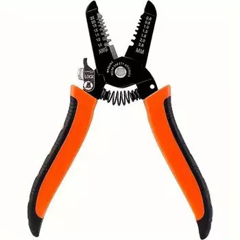 Многофункциональный инструмент для зачистки и обжима проводов электрика — идеально подходит для зачистки и прокладки сетевых кабелей