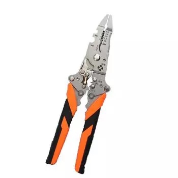 Многофункциональный инструмент для зачистки проводов 14 в 1 Инструмент для ремонта проводов для электриков со складной конструкцией и эргономичной рукояткой