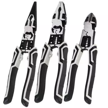 Многофункциональный инструмент для зачистки проводов Ручной инструмент Обжимные клещи для зачистки Диагональные плоскогубцы Игольчатые плоскогубцы Кусачки Плоскогубцы электрика Needle Nose Pliers