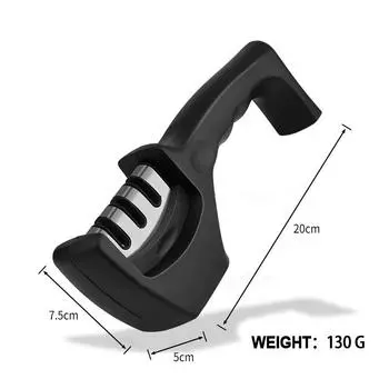 Многофункциональный инструмент для заточки бытовых кухонных ножей, кухонные точильные камни, инструменты для быстрой заточки вручную, легко 1pcs