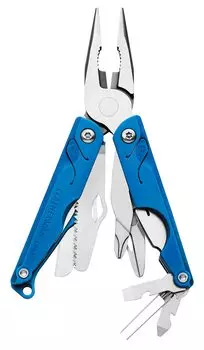 Многофункциональный инструмент LEATHERMAN LEAP с японской гарантией 25 лет [оригинальный продукт] [СИНИЙ]