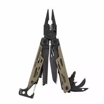 Многофункциональный инструмент LEATHERMAN SIGNAL с нейлоновым чехлом, японская гарантия 25 лет [Оригинальный продукт] [Coyote]