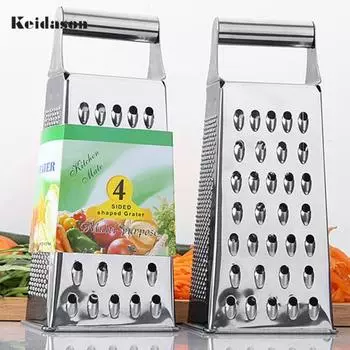 Многофункциональный измельчитель чеснока Puntos из нержавеющей стали с 4 сторонами, овощерезка для картофеля и овощей one size