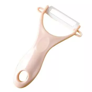 Многофункциональный керамический овощечистка для фруктов и овощей, скребок для картофеля, яблока, кухонный инструмент розовый