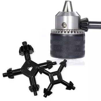 Многофункциональный ключ для патрона дрели 4 размера в 1 ключе для легкой замены сверла подходит для различных нужд сверления