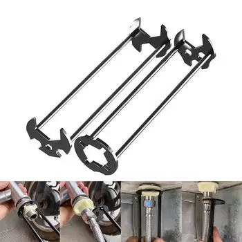 Многофункциональный ключ для раковины, кран, инструмент для извлечения сантехнических труб, установка A