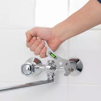 Многофункциональный ключ, ключ для выравнивания угла изгиба, смеситель для душа, универсальный ремонтный ключ, установка и обслуживание ванной комнаты