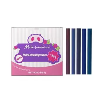 Многофункциональный концентрированный чистящий карандаш для туалета Чистящее средство для туалета в резервуаре для воды Чистящее средство для туалетного бачка Чистящий парфюмированный карандаш Длительная свежесть One Size