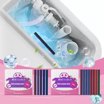 Многофункциональный концентрированный чистящий карандаш для туалета Чистящее средство для туалета в резервуаре для воды Чистящее средство для туалетного бачка Чистящий парфюмированный карандаш Длительная свежесть One Size