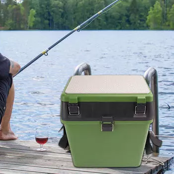 Многофункциональный контейнер для хранения рыболовных снастей, трехъярусный, 100 кг, для тяжелых условий эксплуатации, для путешествий