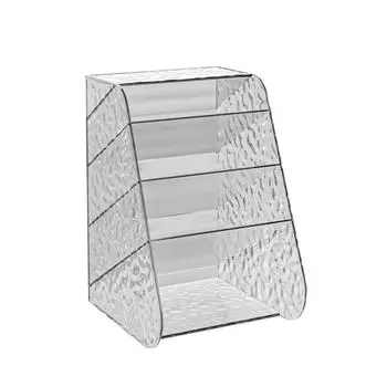 Многофункциональный контейнер для ручек, наклонная вставка, органайзер для канцелярских товаров, школа, офис L