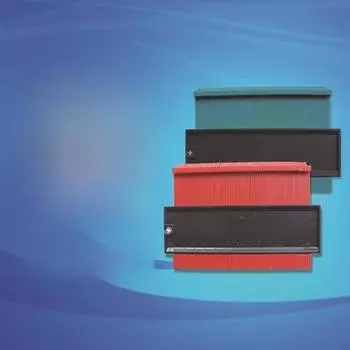 Многофункциональный контурный датчик: Деревообрабатывающий инструмент для измерения линий и нестандартных форм Blue 12cm Contour Gauge