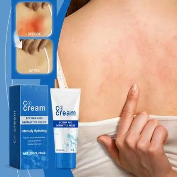 Многофункциональный крем для ухода снимает экзему и воспаление кожи, глубоко увлажняет кожу и укрепляет кожный барьер One Size