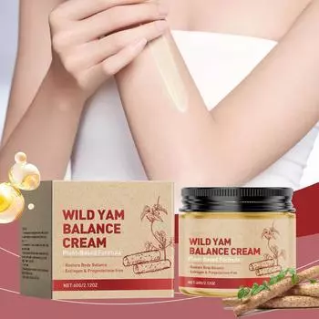 Многофункциональный крем с диким ямсом увлажняет, успокаивает, балансирует и увлажняет кожу One Size