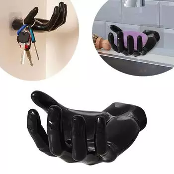 Многофункциональный крючок для вешалки без следов, настенный крючок, демонстрационная стойка, креативный крючок для хранения, стойка для дома белый