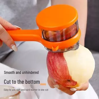 Многофункциональный кухонный ящик для хранения Овощечистка и рубанок оранжевый