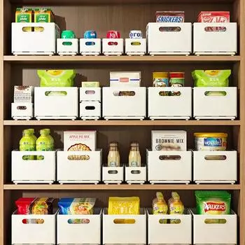 Многофункциональный кухонный ящик для хранения, выдвижная корзина для хранения, шкаф, настольный ящик для хранения закусок и специй, холодильник, кухонный органайзер