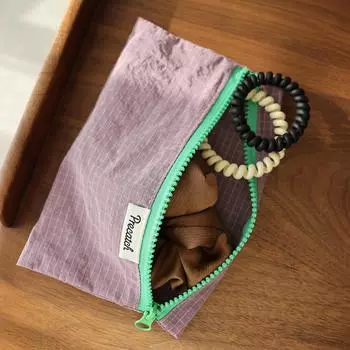 Многофункциональный легкий чехол для карандаша для бровей, канцелярских принадлежностей, ювелирных изделий, документов и мелочи, цвет макарон, для женщин розовый